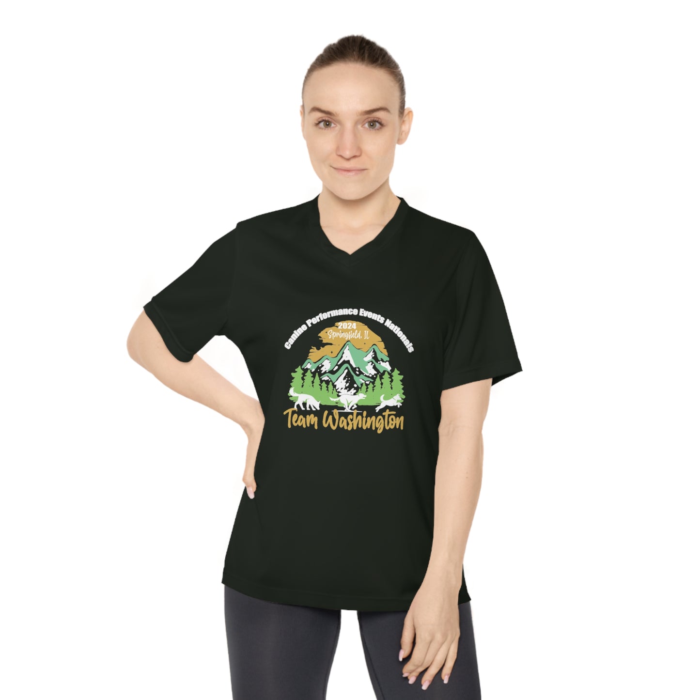 PNW CPE Women's Performance V-Neck T-Shirt