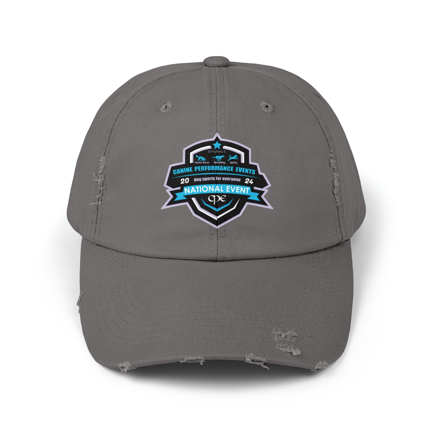 CPE NATIONALS Unisex Distressed Cap