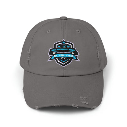 CPE NATIONALS Unisex Distressed Cap