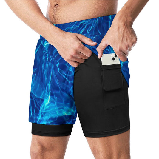 GATED DOCK - Men Beach Shorts with 4 Pockets