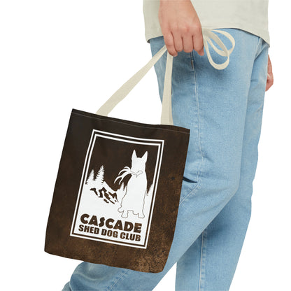 Cascade Shed Dog Club Tote Bag