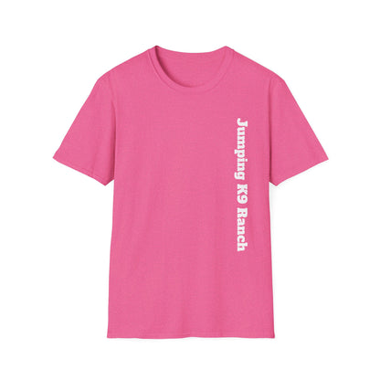 Jumping K9 Ranch  Unisex Softstyle T-Shirt