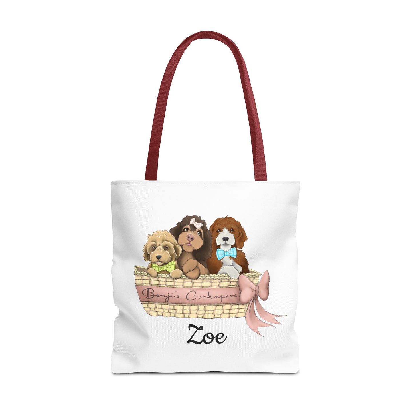 Zoe Benjis Cockapoos Tote Bag