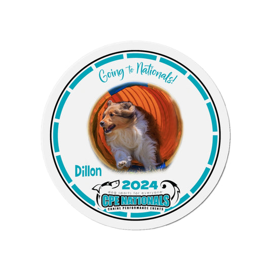 DILLON - CPE NATIONALS CUSTOM Die-Cut Magnets