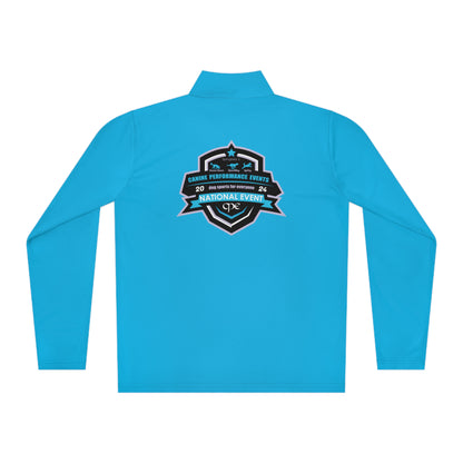 CPE NATIONALS Unisex Quarter-Zip Pullover