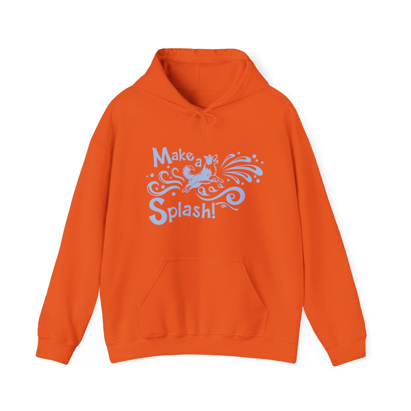 BORDER COLLIE - Make a Splash - Unisex Heavy Blend™ Hooded Sweatshirt