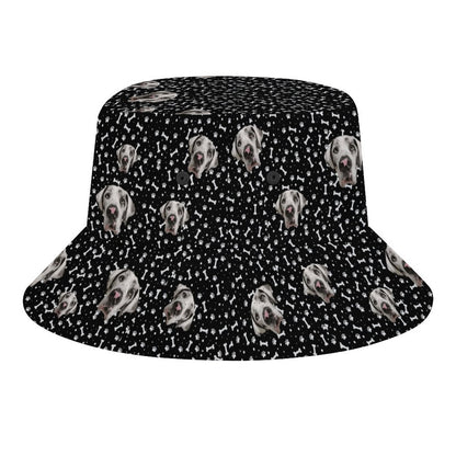 FACE w PAWS-n-BONES Bucket Hat