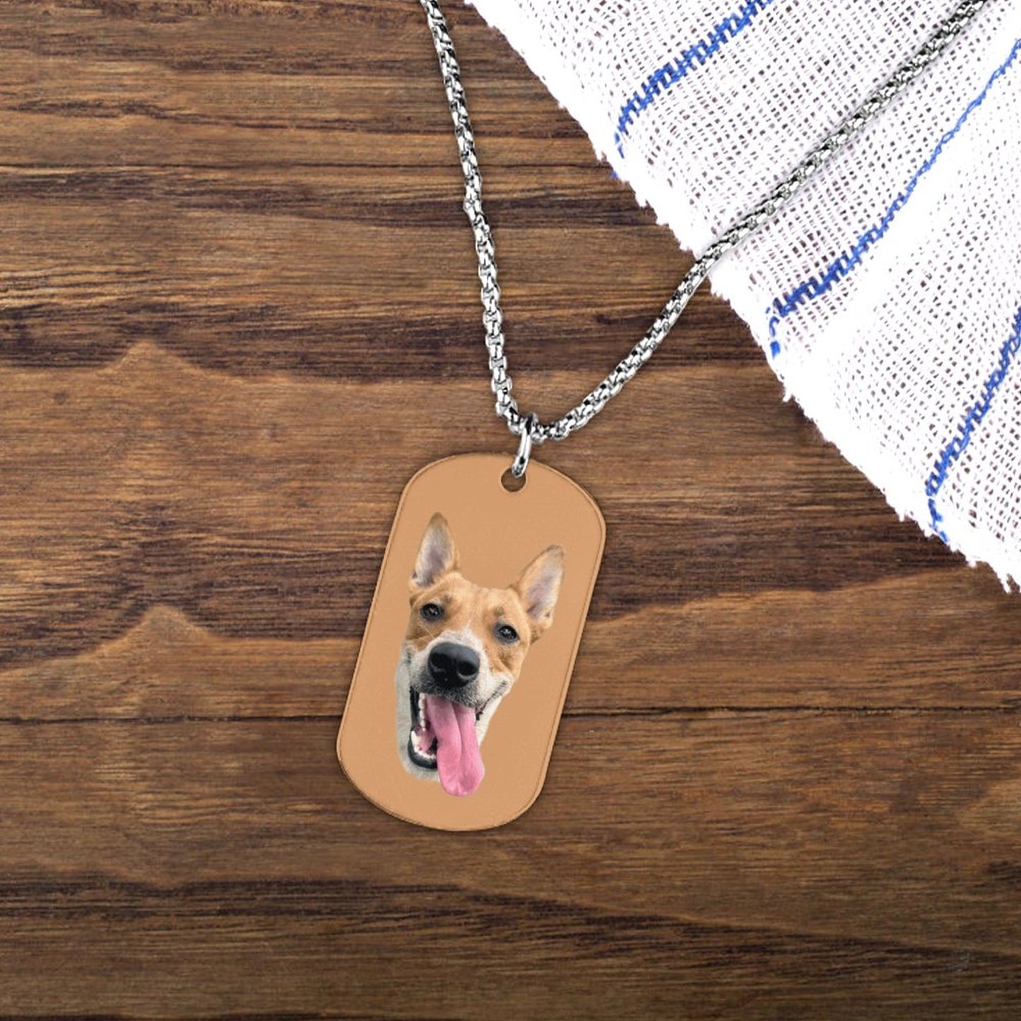 QUILL FACE - Dog Tag