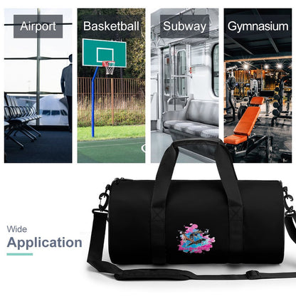 HOLLA BACK BULLIES Foldable Duffel Gym Bag Q006