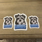 Personalized Dog Face Stickers
