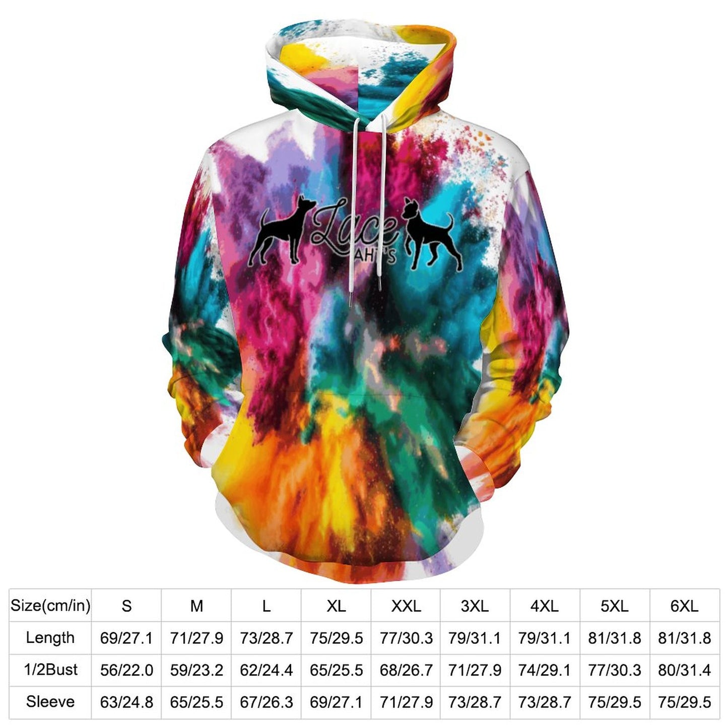 LACE AHT  Hoodie (All-Over Printing)