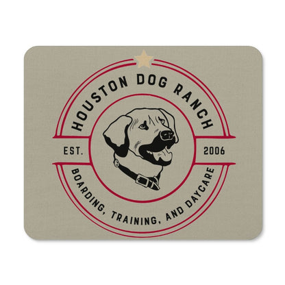 HOUSTON DOG RANCH Square Mouse Pad