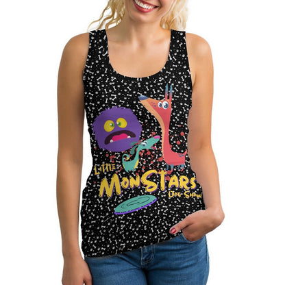 LITTLE MONSTERS Women's Tank Top DS010 (All-Over Printing)