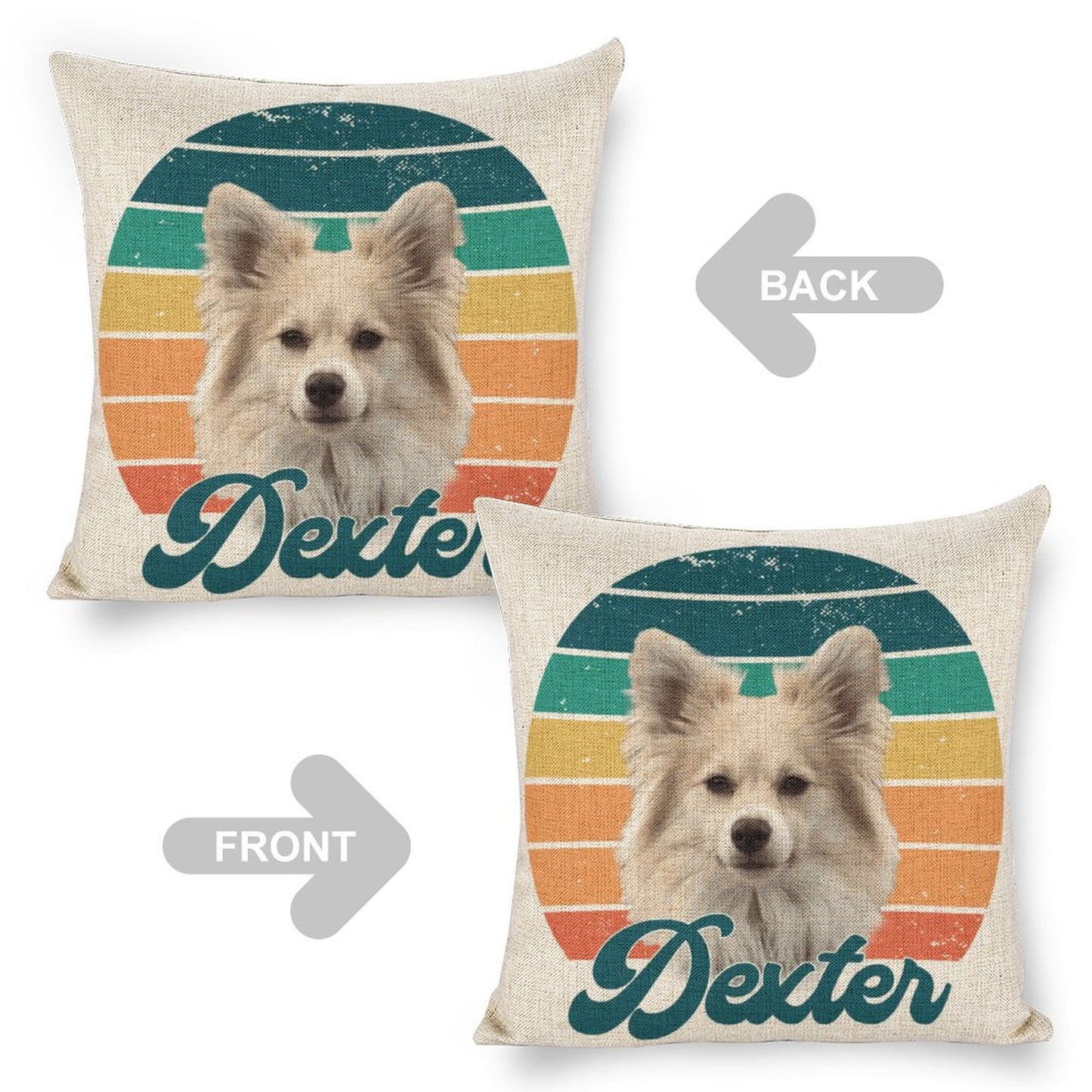 Personalized Photo Pillowcases (Pillow Excluded) (Dual-sided Printing)