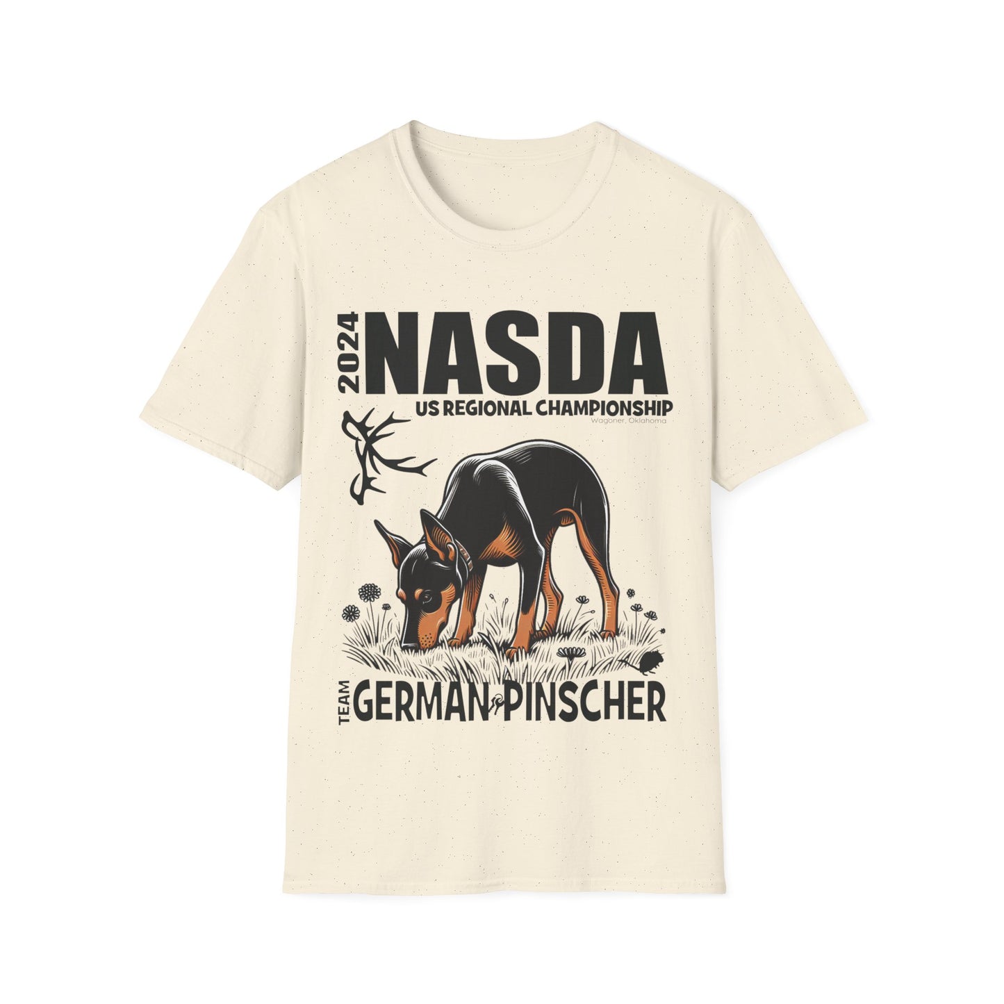 German Pinscher - Regionals - NASDA  Unisex Softstyle T-Shirt