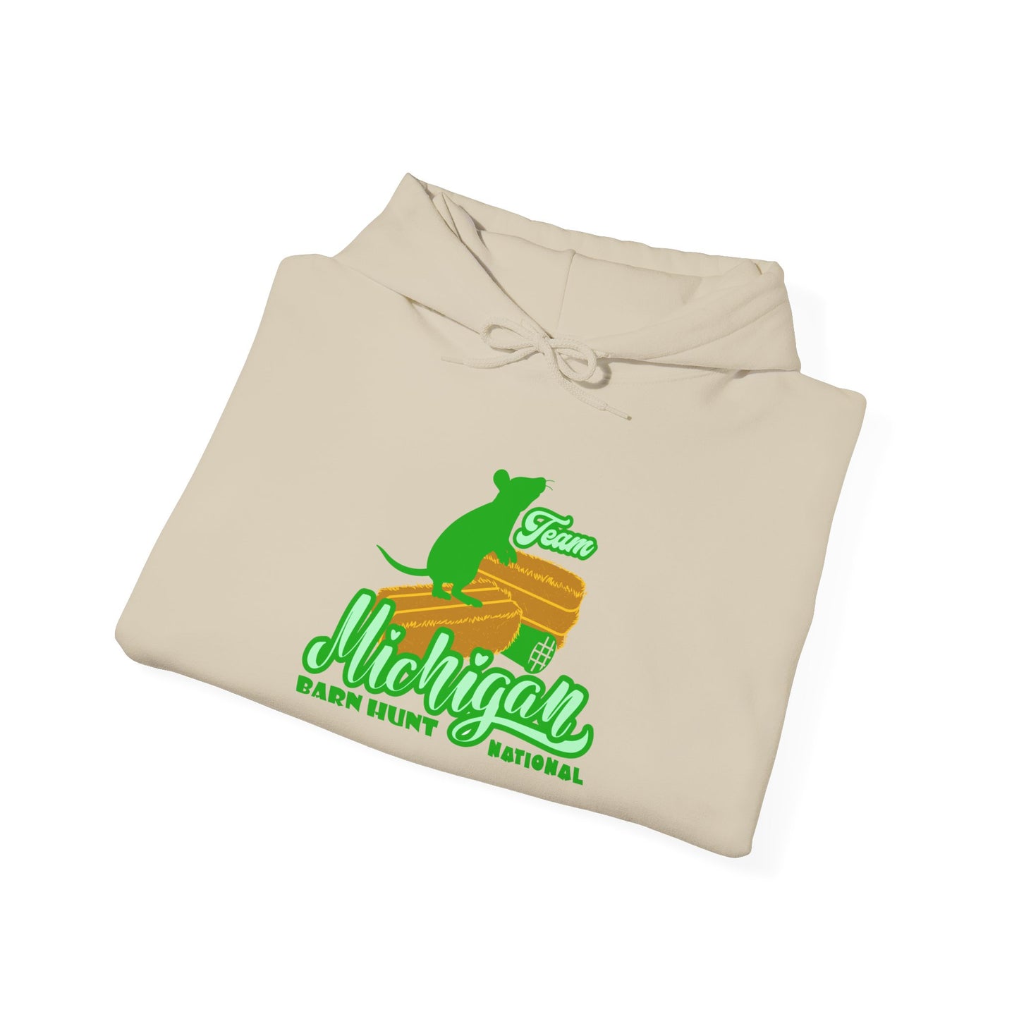 MICHIGAN BARN HUNT Unisex Heavy Blend™ Hooded Sweatshirt