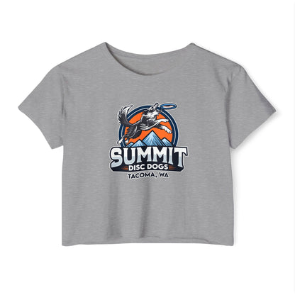 SUMMIT DISC DOGS   Women's Festival Crop Top