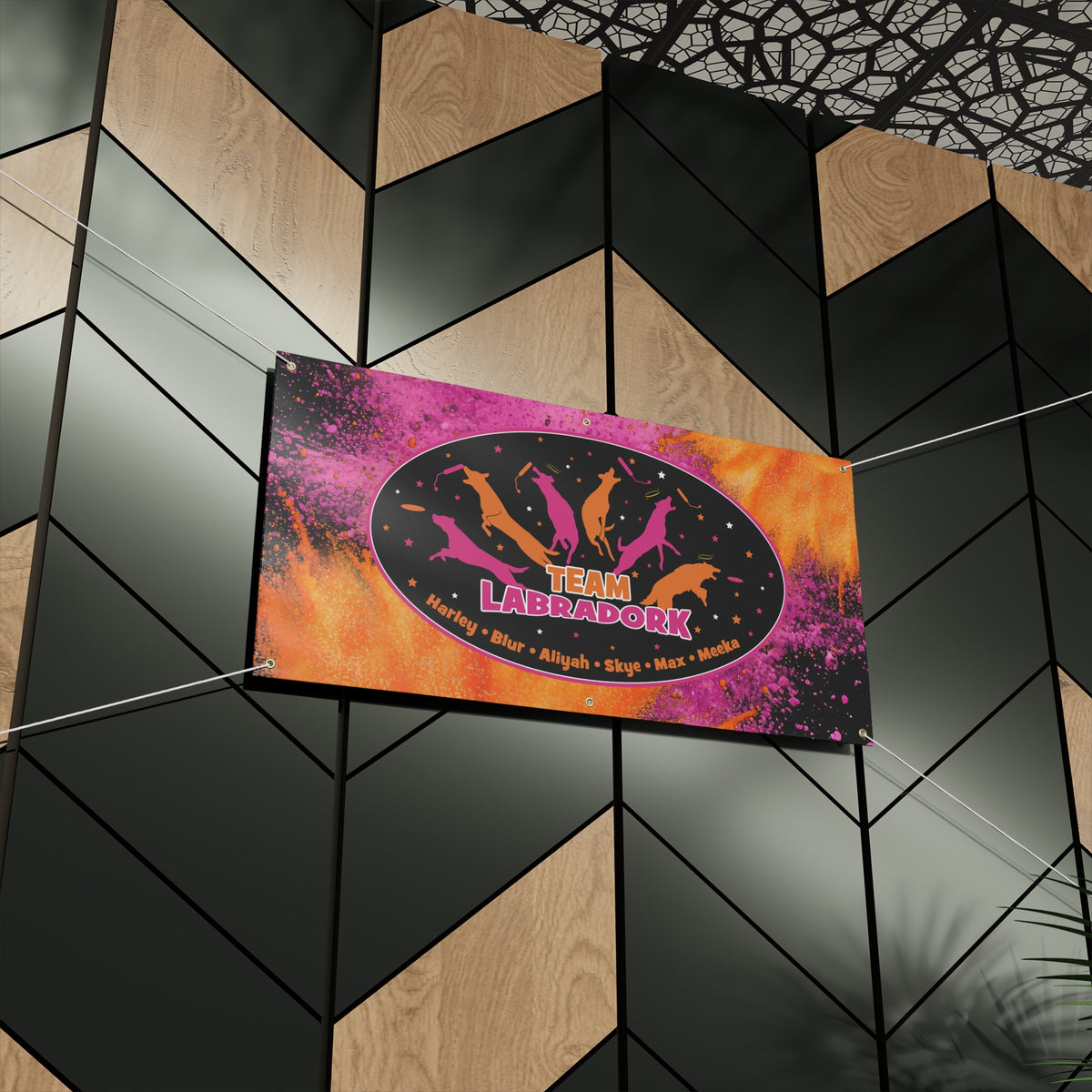LABRADORK Matte Banner