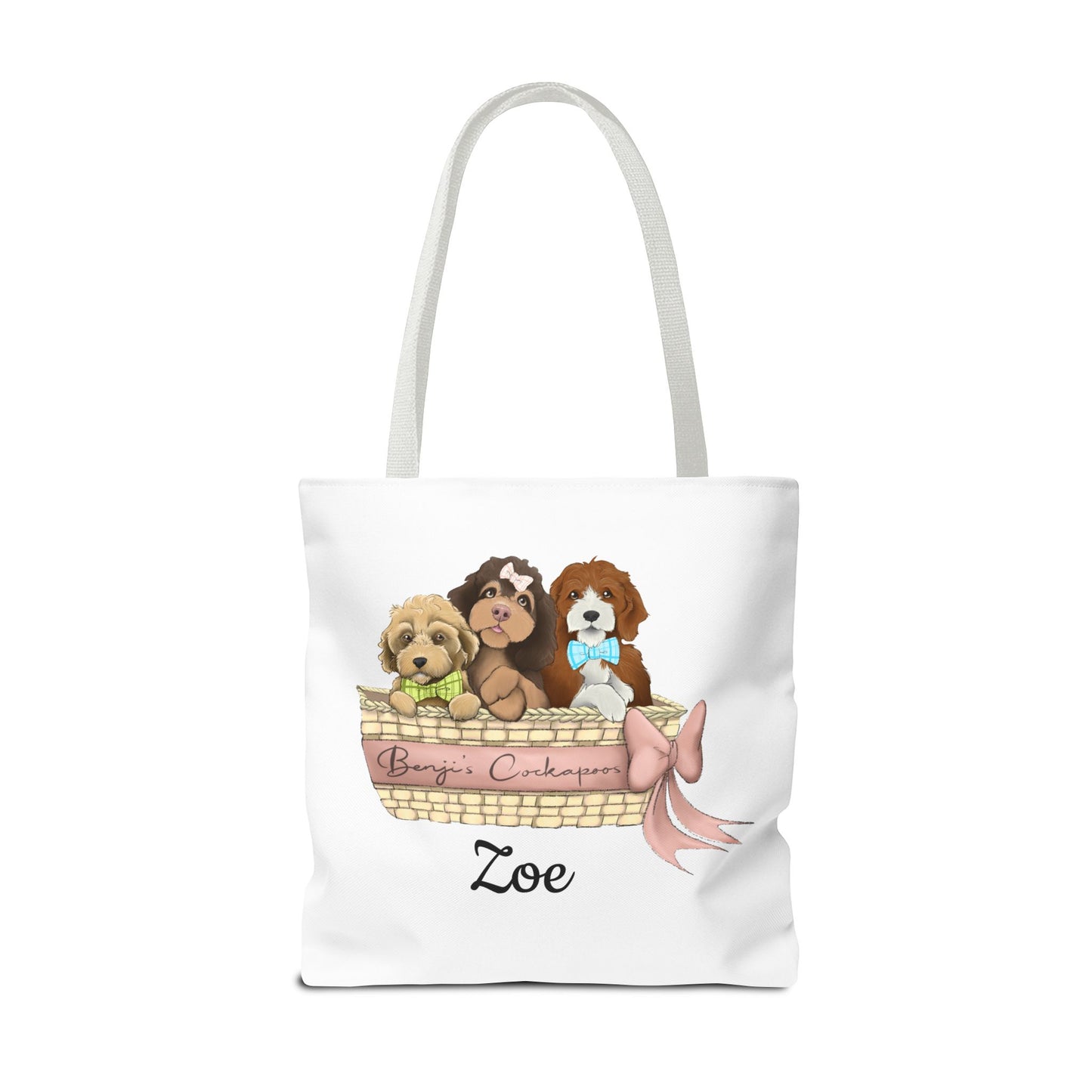 Zoe Benjis Cockapoos Tote Bag