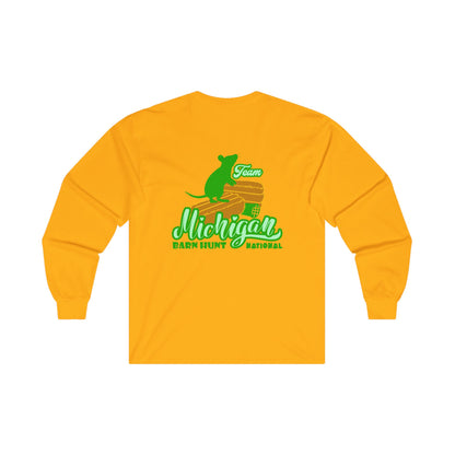 Team Michigan Unisex Ultra Cotton Long Sleeve Tee