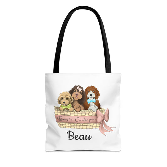 Beau Benjis Cockapoos Tote Bag