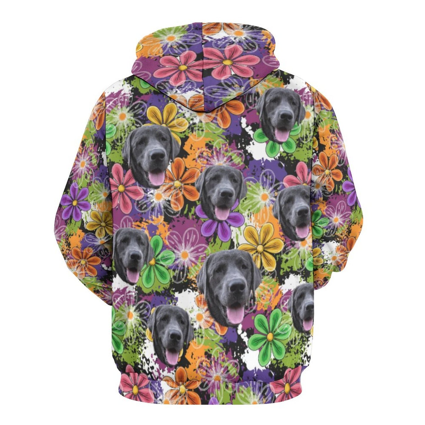 Custom Hoodie FACE PATTERN