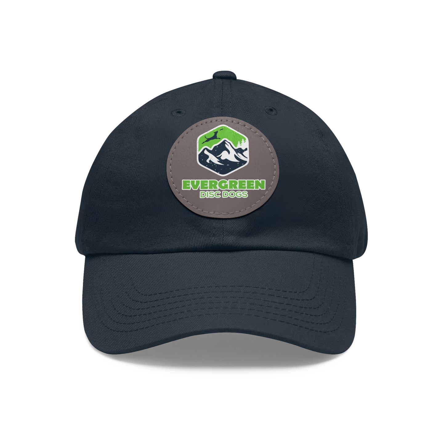 EVERGREEN DISC DOGS Hat with Leather Patch