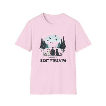 5 No Dogs Left Behind - Unisex Softstyle T-Shirt