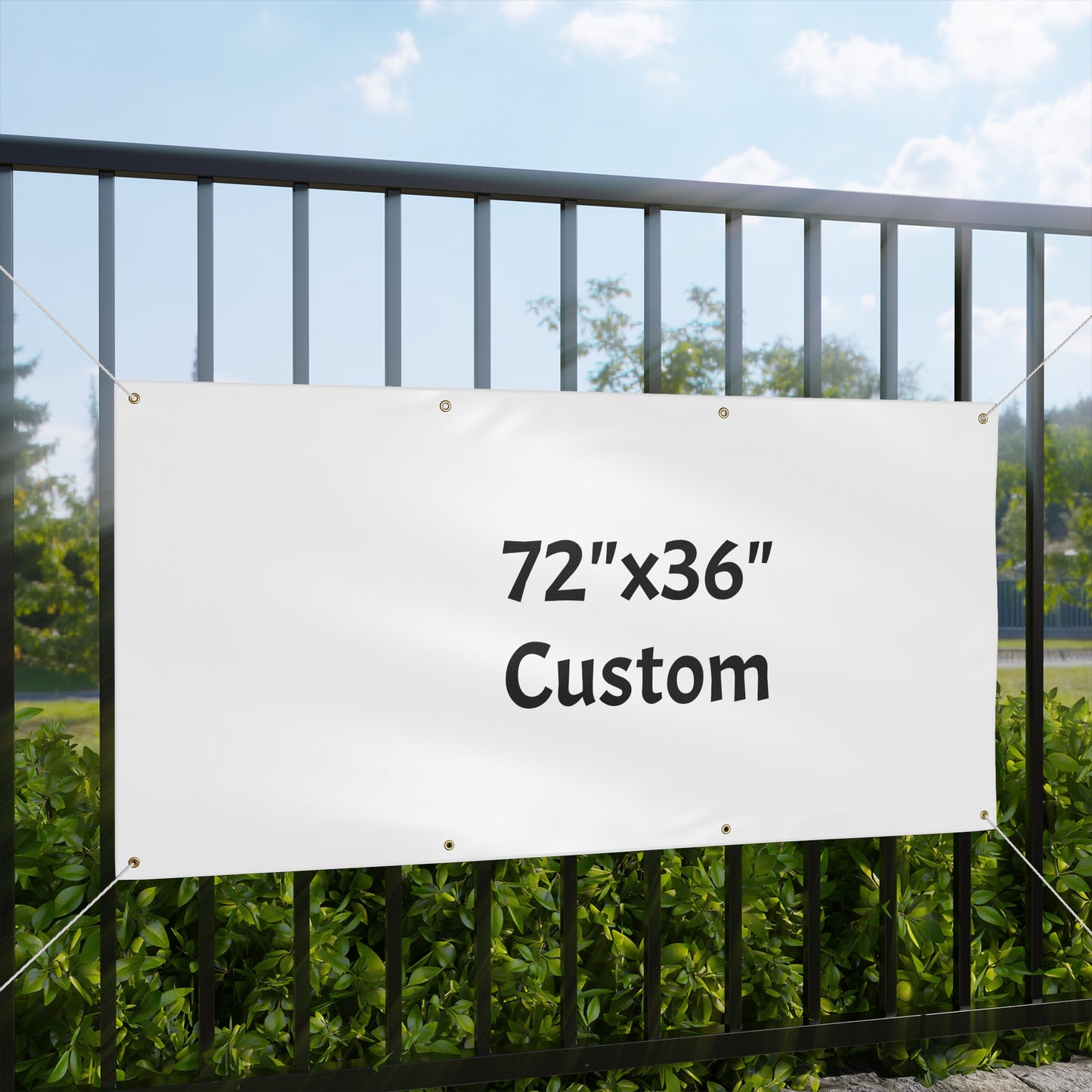 CUSTOM LARGE BannerS