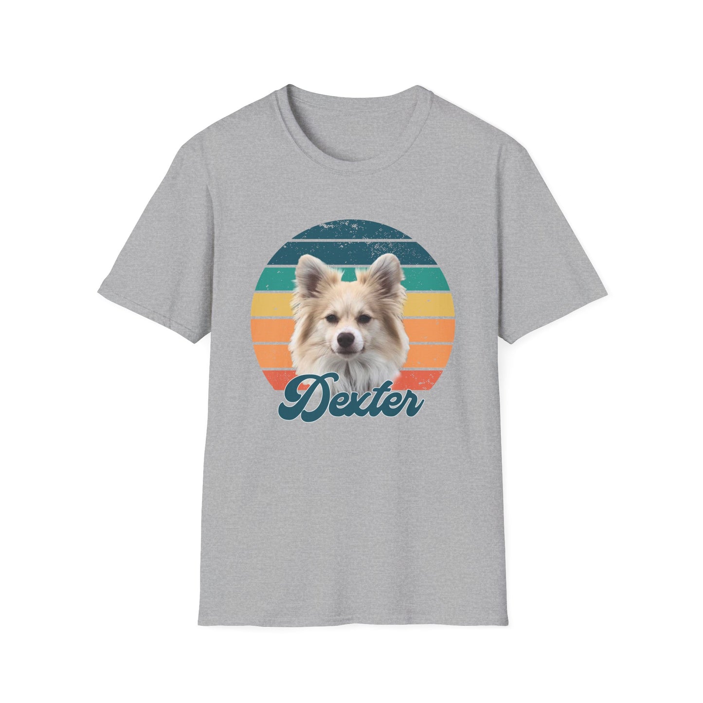 RETRO SUNSET DEXTER Unisex Softstyle T-Shirt