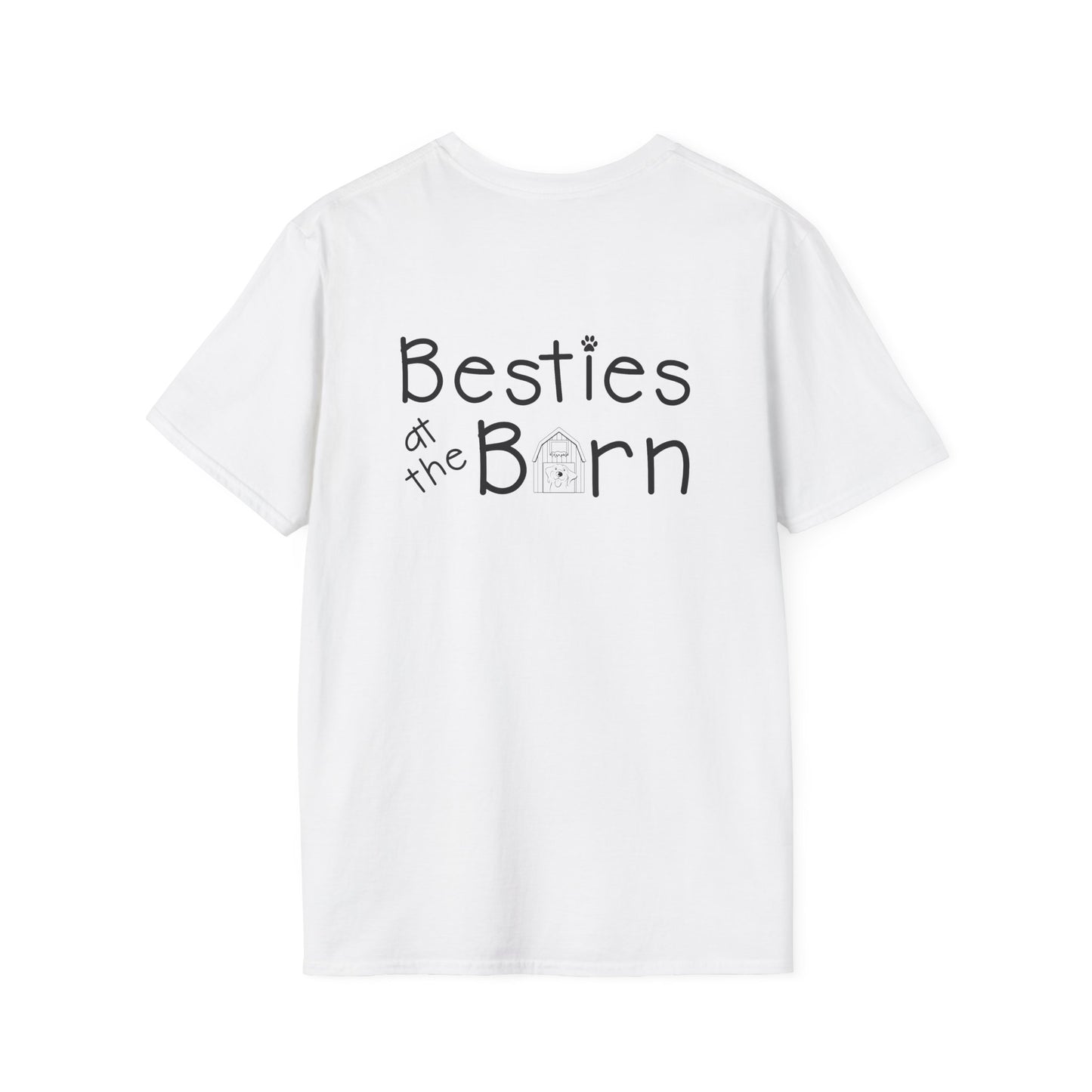 BESTIES AT THE BARN Unisex Softstyle T-Shirt