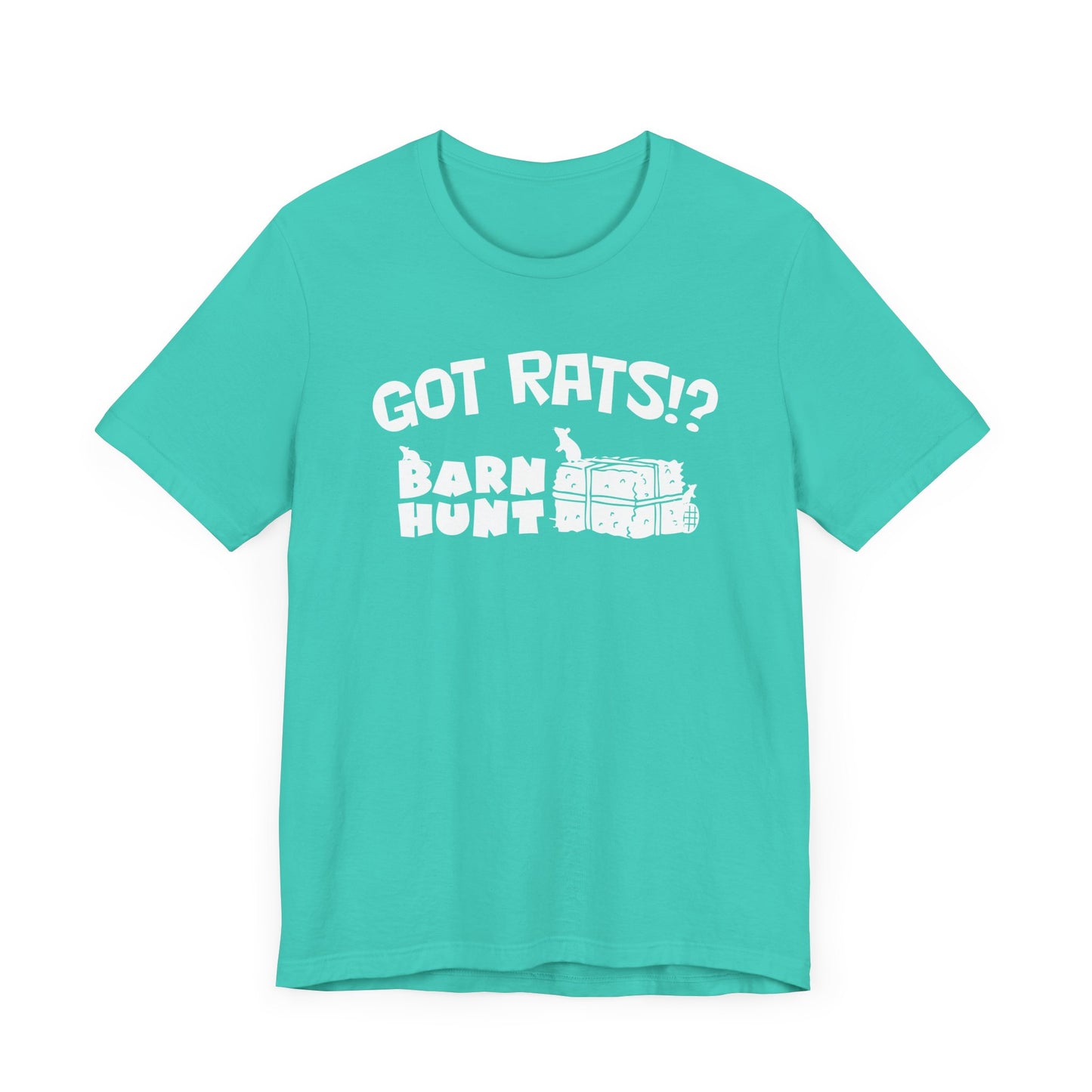 GOT RATS  Unisex Jersey Short Sleeve Tee - BARN HUNT SHIRT