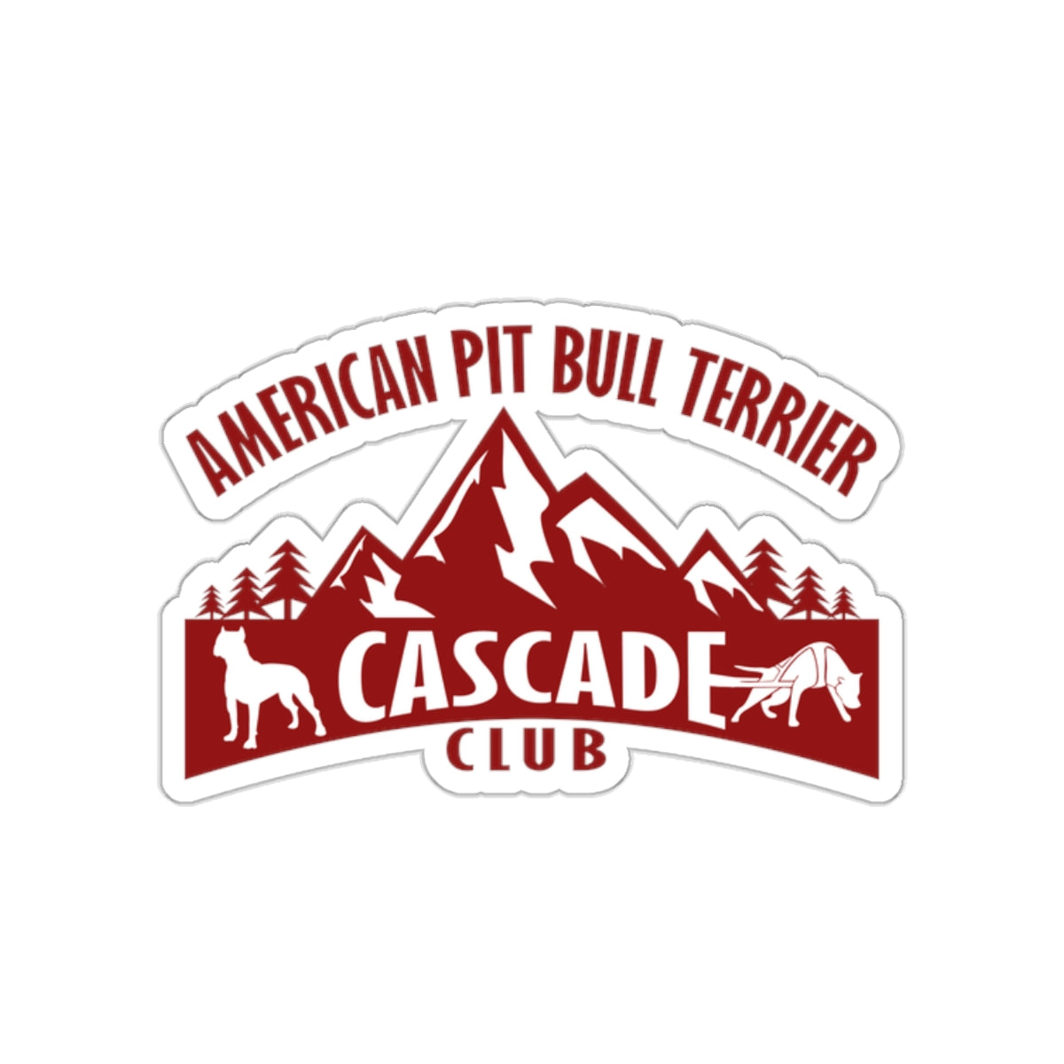 APBT CASCADE CLUB Stickers