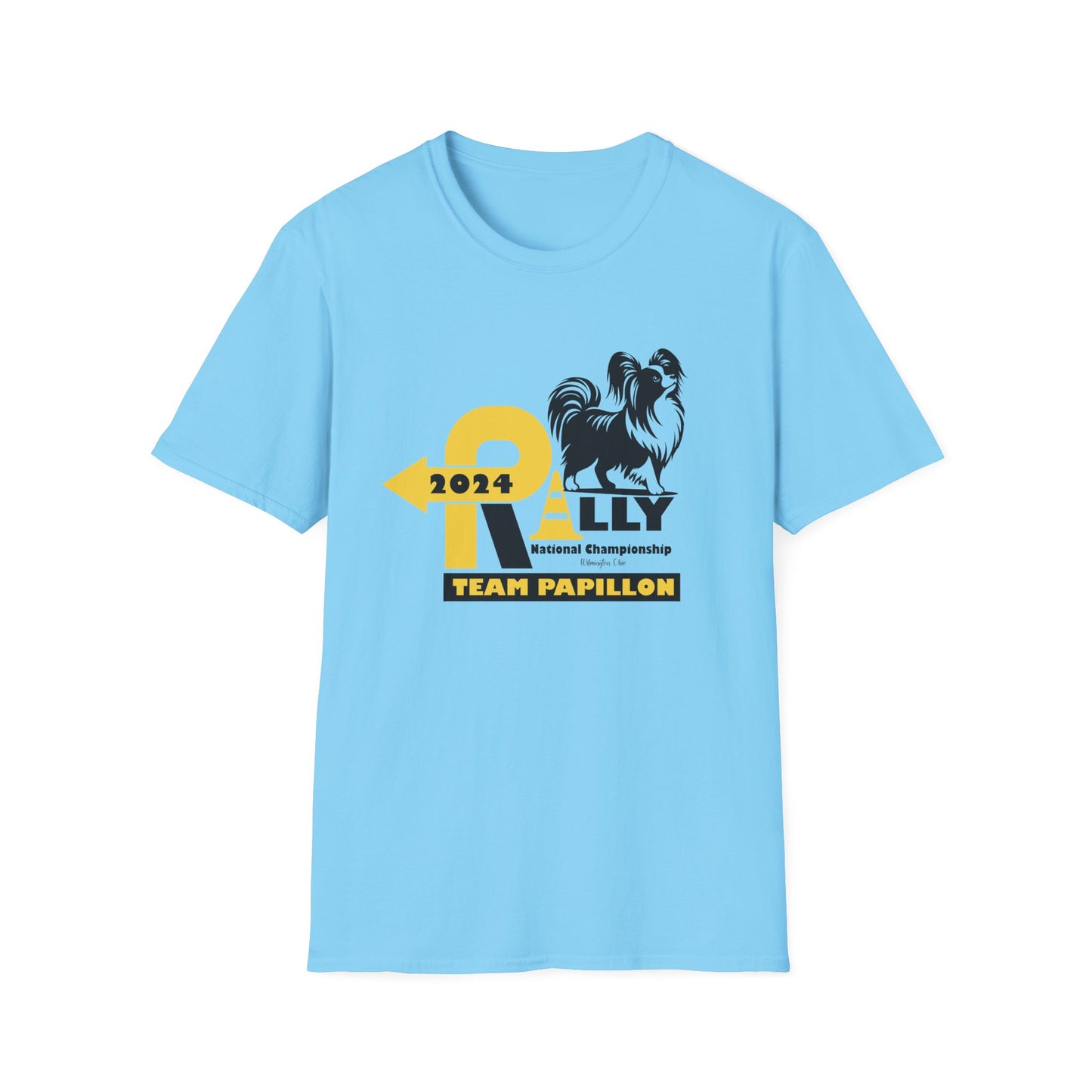 RALLY NATIONALS - Papillon Unisex Softstyle T-Shirt