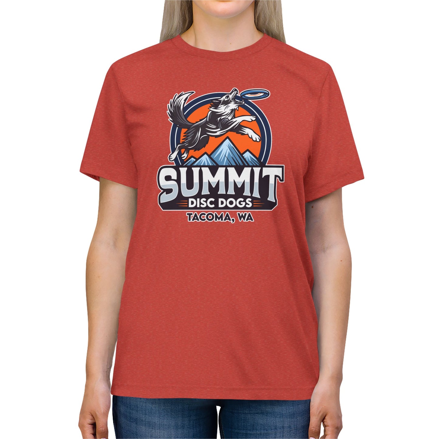 *SUMMIT DISC DOGS Unisex Triblend Tee