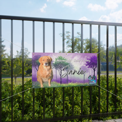JANIE Matte Banner