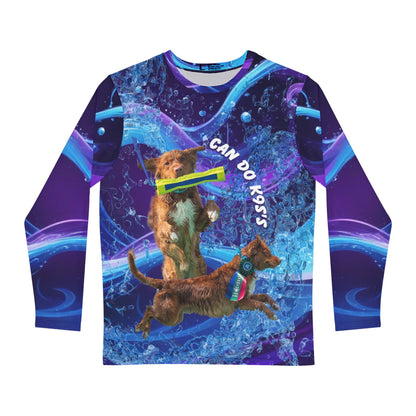 JUMPING K9 RANCH - PINK Long Sleeve Shirt