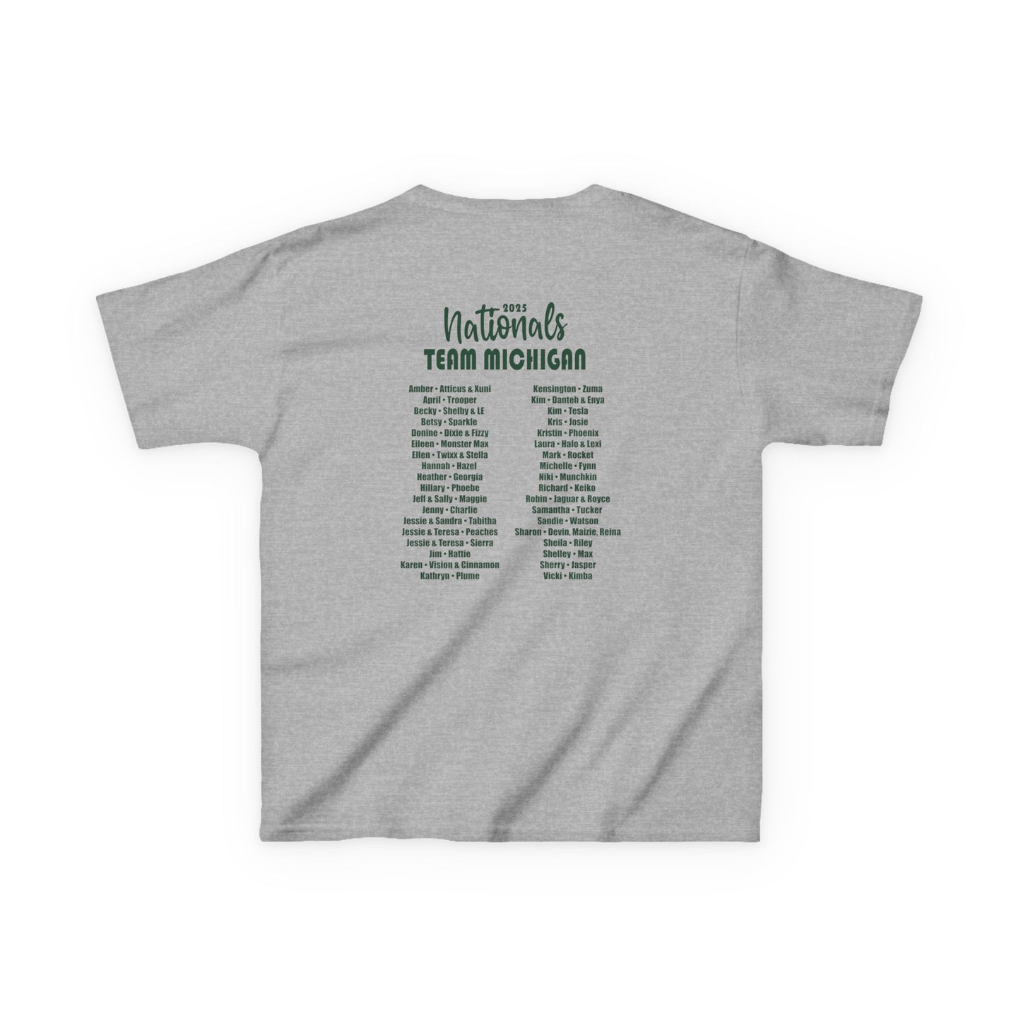 TEAM MICHIGAN Kids Heavy Cotton™ Tee