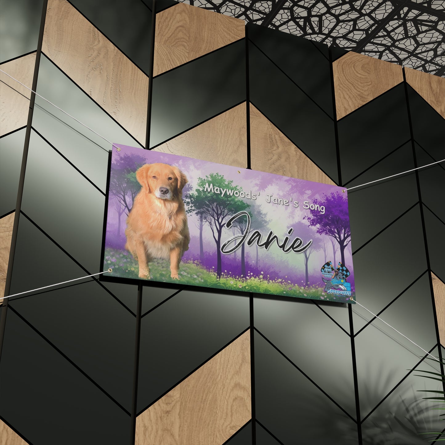 JANIE Matte Banner