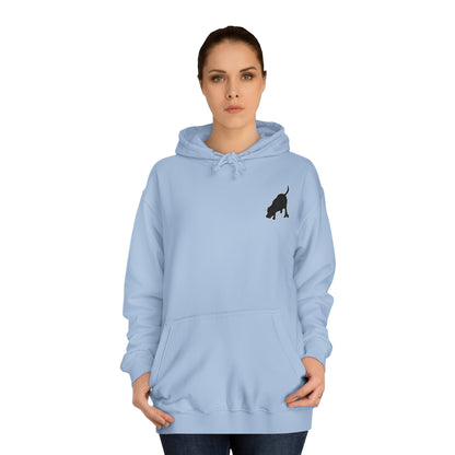 DS TESLA BARN HUNT Unisex College Hoodie