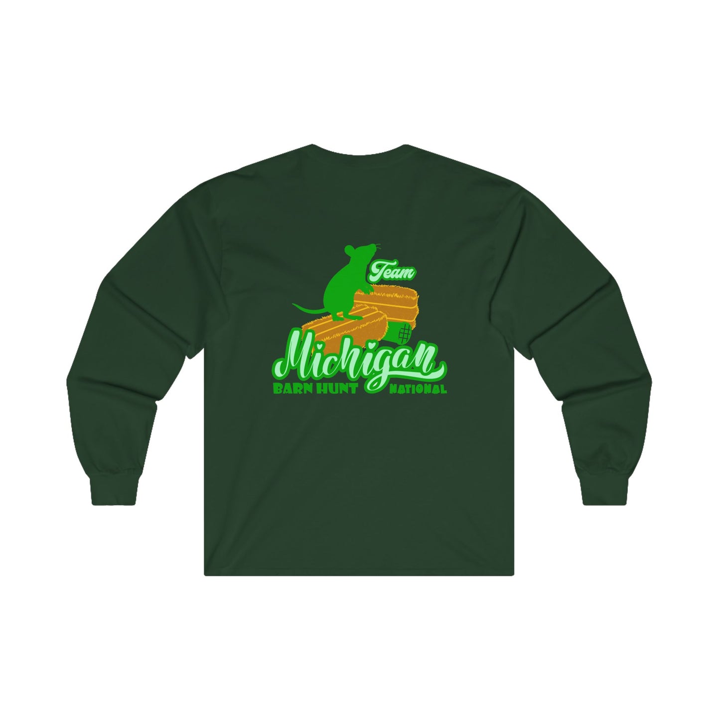 Team Michigan Unisex Ultra Cotton Long Sleeve Tee