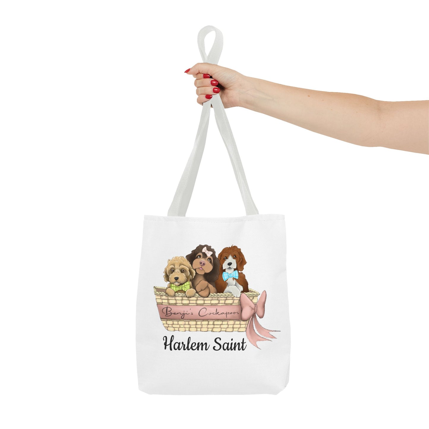 Harlem Saint Benjis Cockapoos Tote Bag