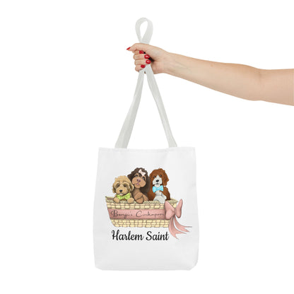 Harlem Saint Benjis Cockapoos Tote Bag