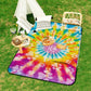 GROOVY PAWS  Zipper Foldable Picnic Mat