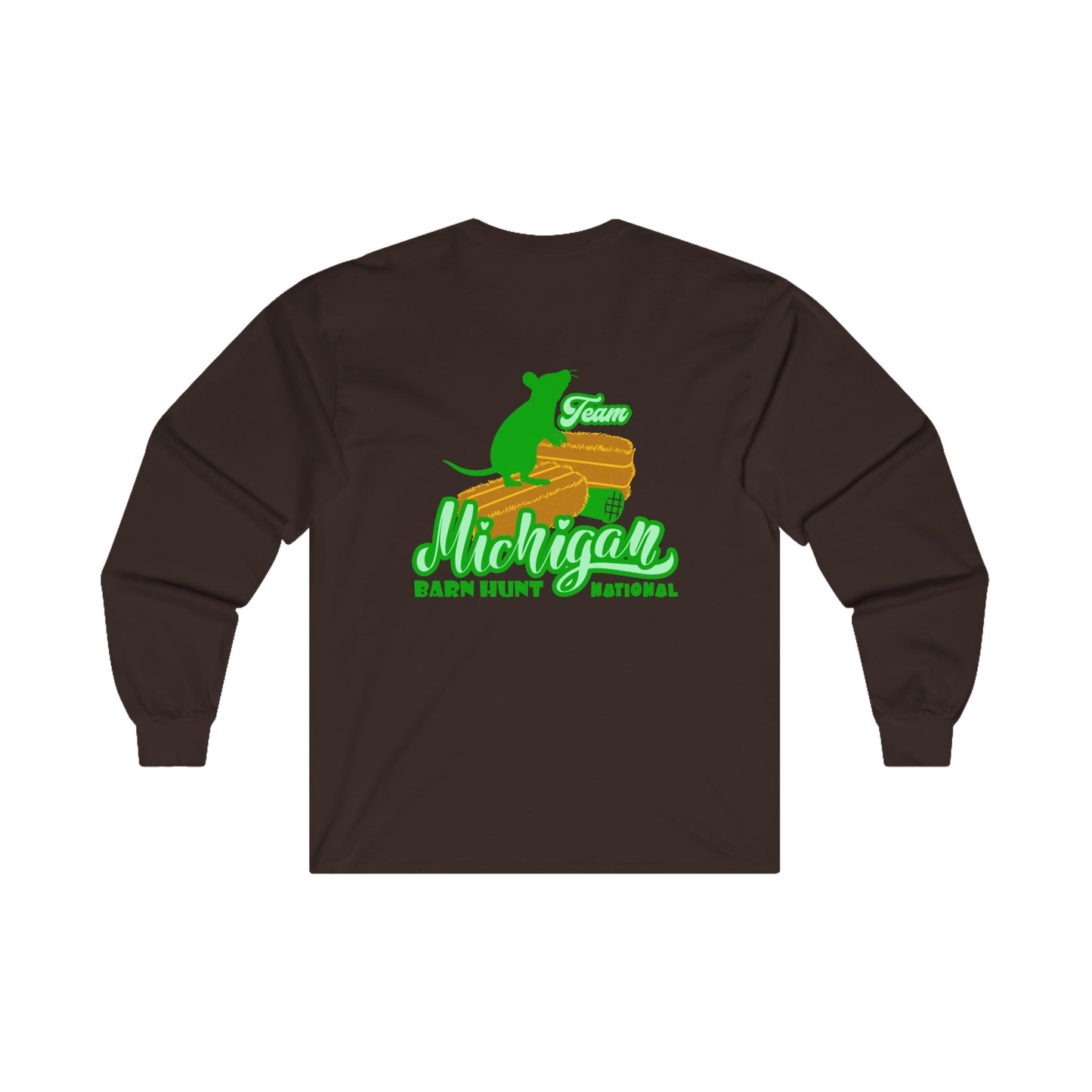 Team Michigan Unisex Ultra Cotton Long Sleeve Tee