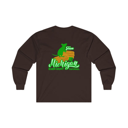 Team Michigan Unisex Ultra Cotton Long Sleeve Tee