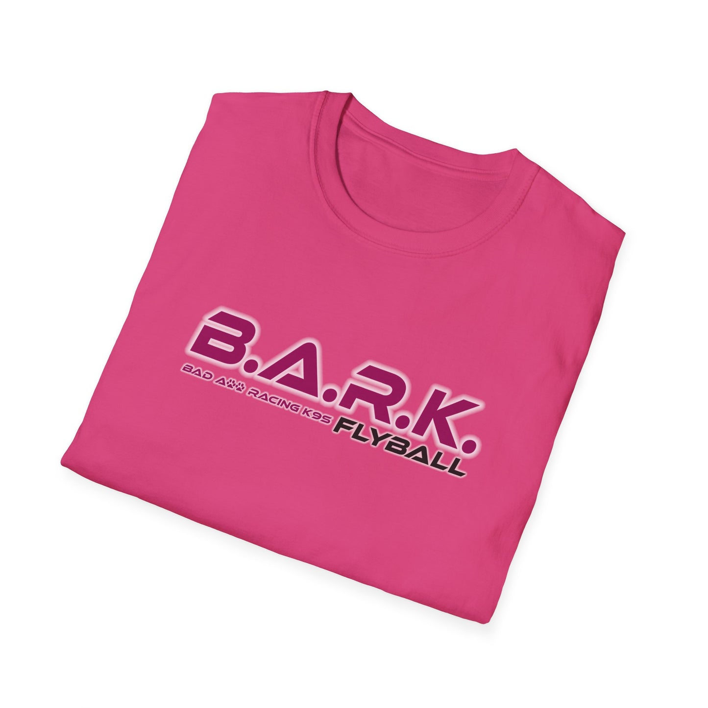 BARK FLYBALL Unisex Softstyle T-Shirt