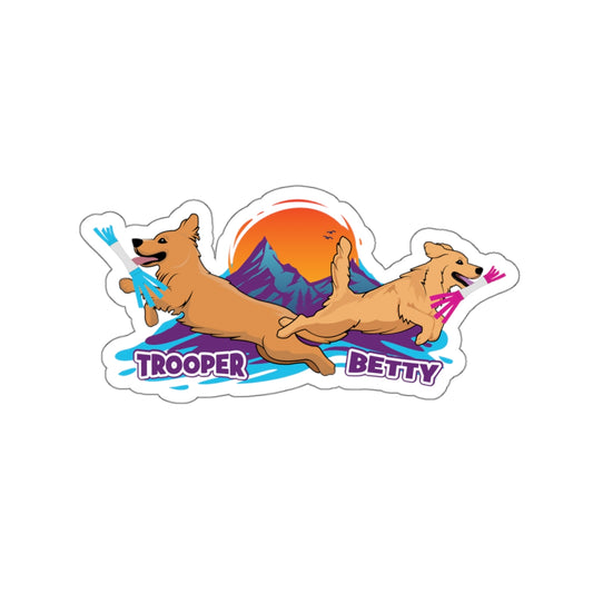 TROOPER & BETTY Stickers