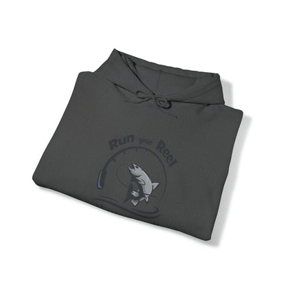 RUN YOUR REEL - 6 Unisex Heavy Blend™ Hooded Sweatshirt