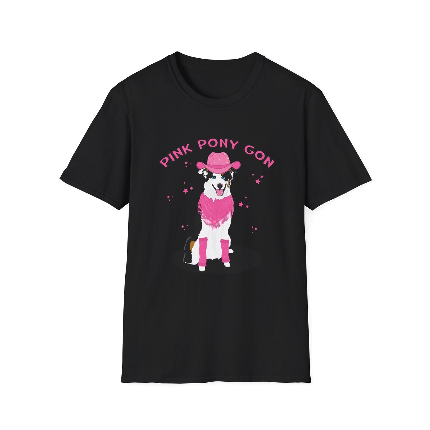 pink pony Unisex Softstyle T-Shirt
